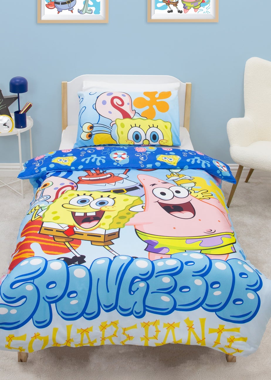 Spongebob Multicolour Squared Duvet Cover