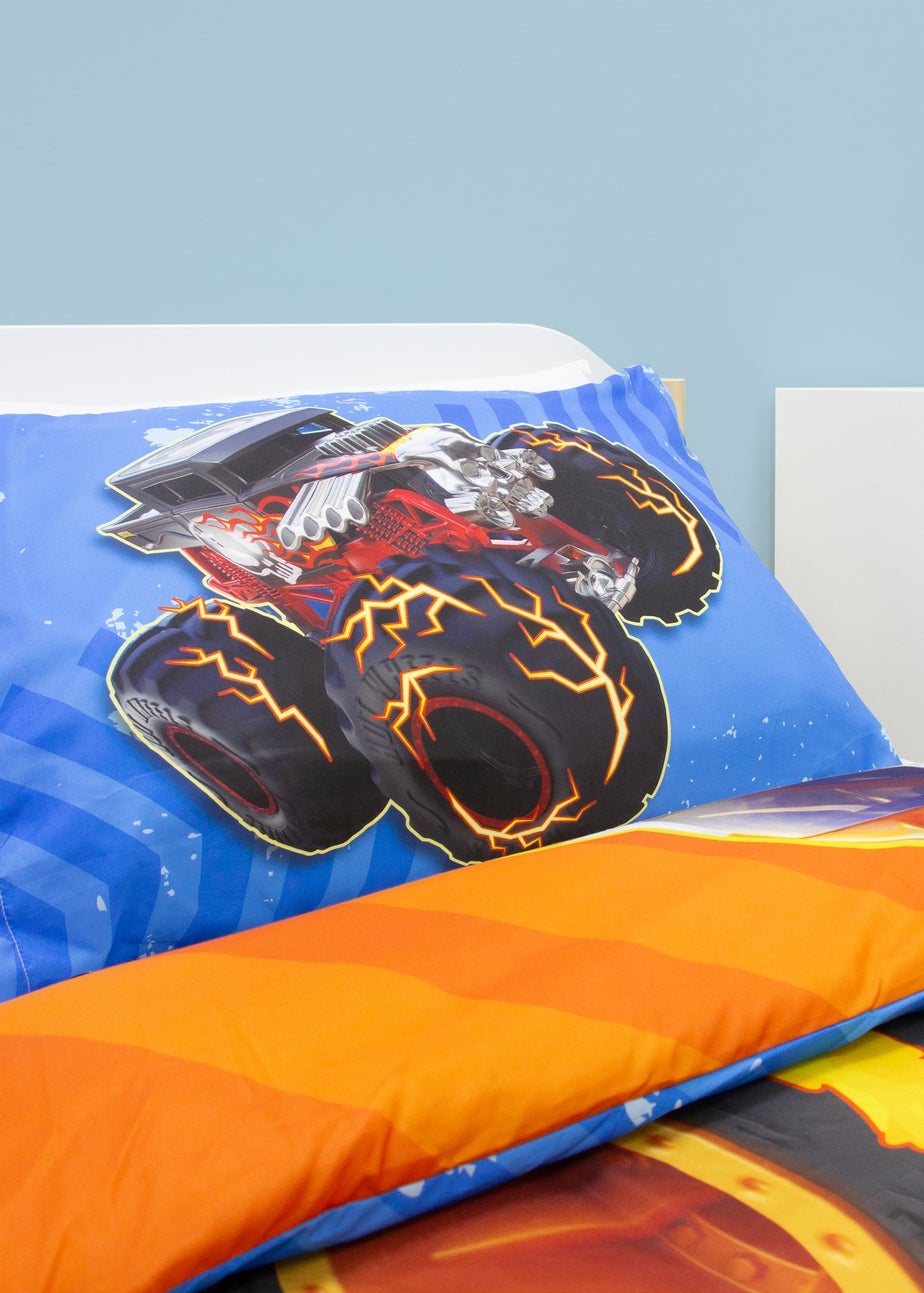 Hot Wheels Multi Monster Polycotton Duvet Set