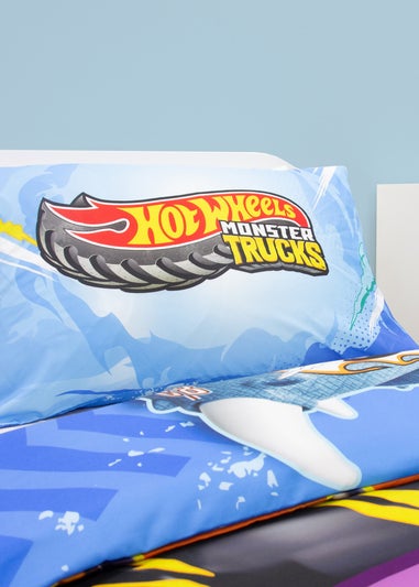 Hot Wheels Multi Monster Polycotton Duvet Set
