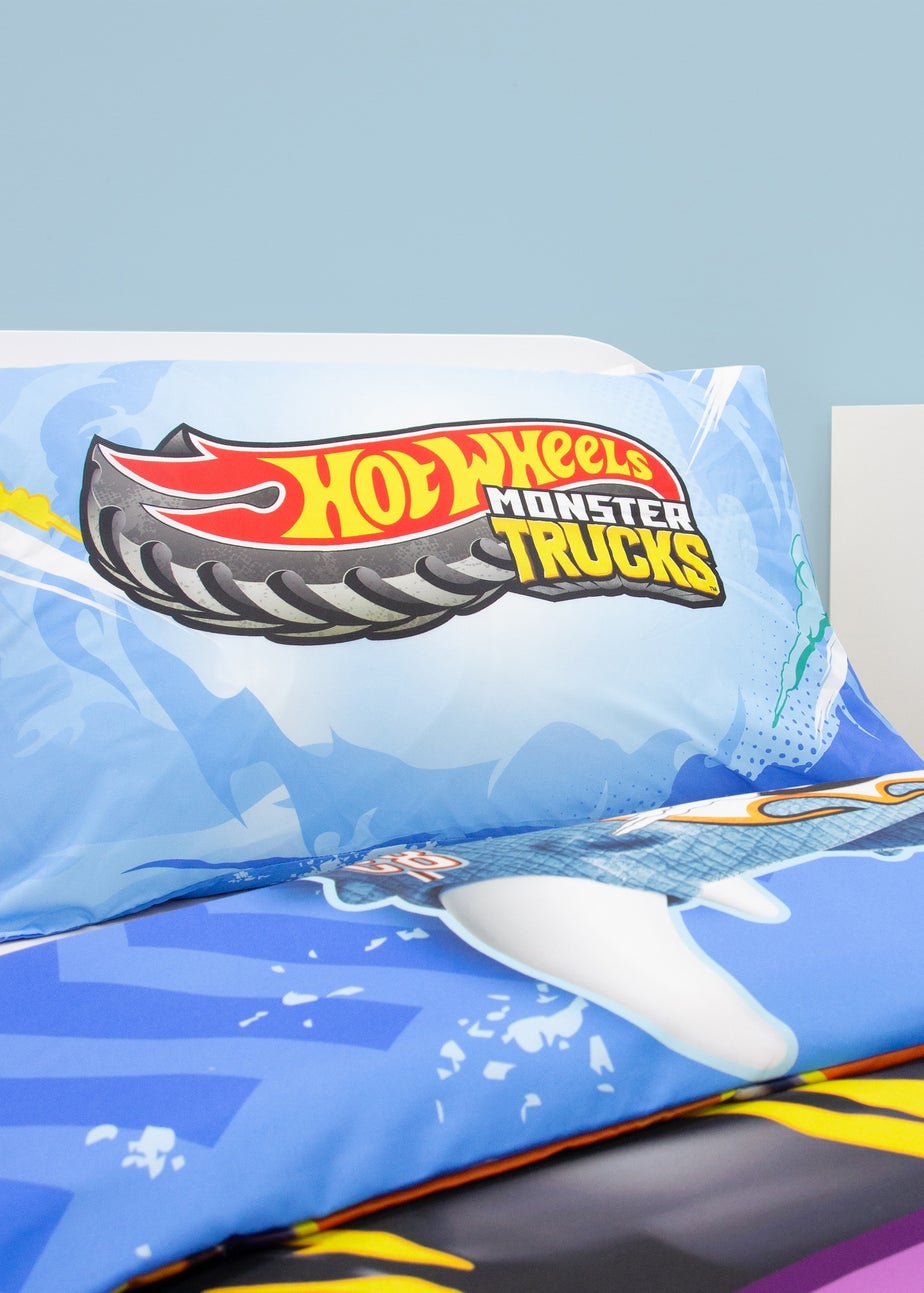 Hot Wheels Multi Monster Polycotton Duvet Set