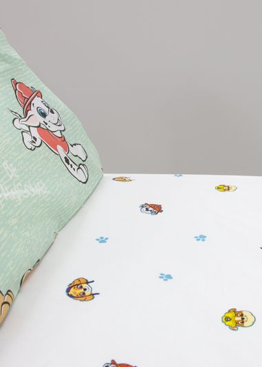 Paw Patrol White Missions Fitted Sheet