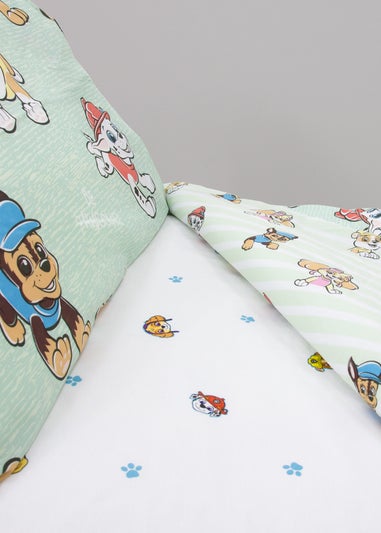 Paw Patrol White Missions Fitted Sheet