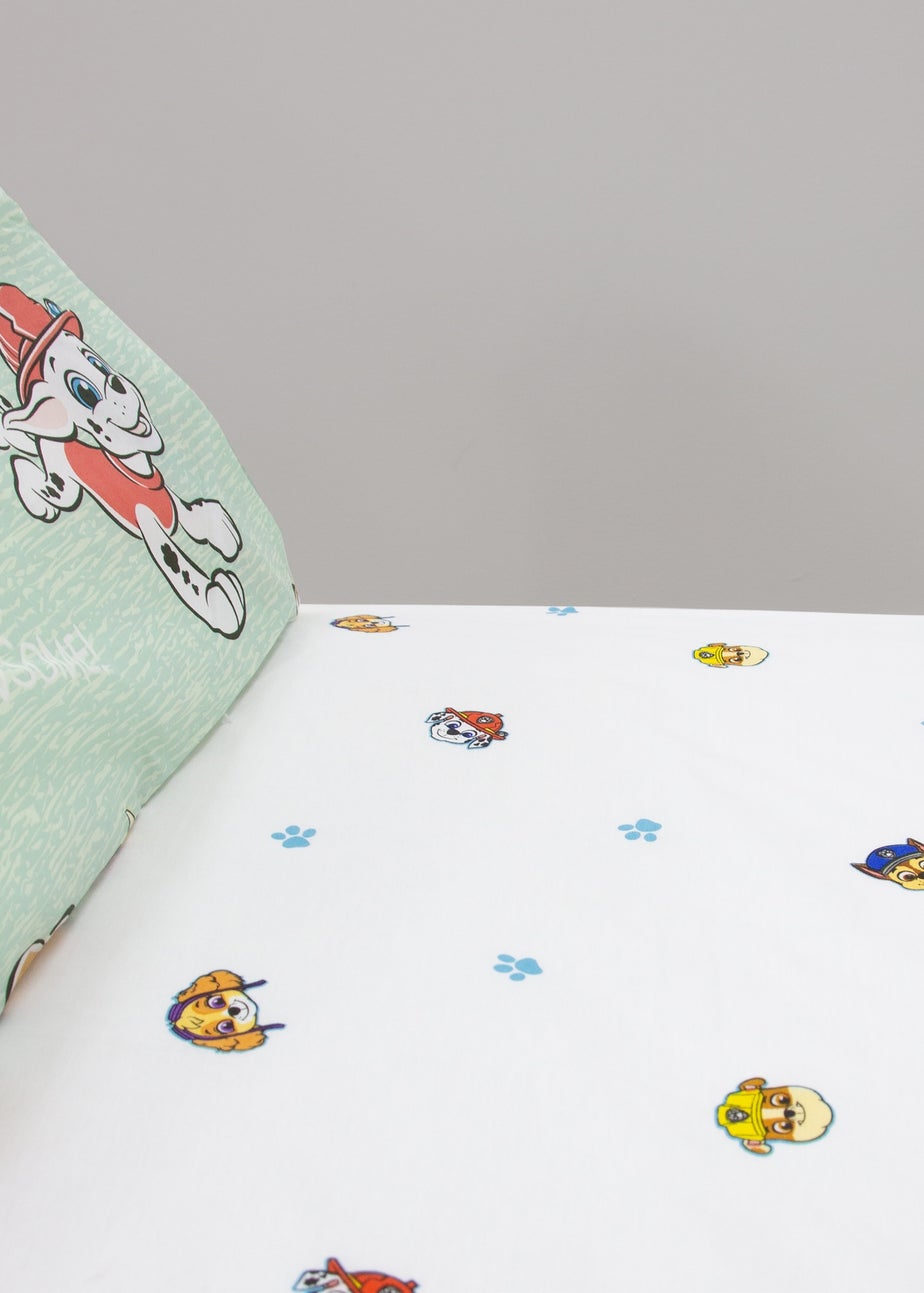 Paw Patrol White Missions Fitted Sheet