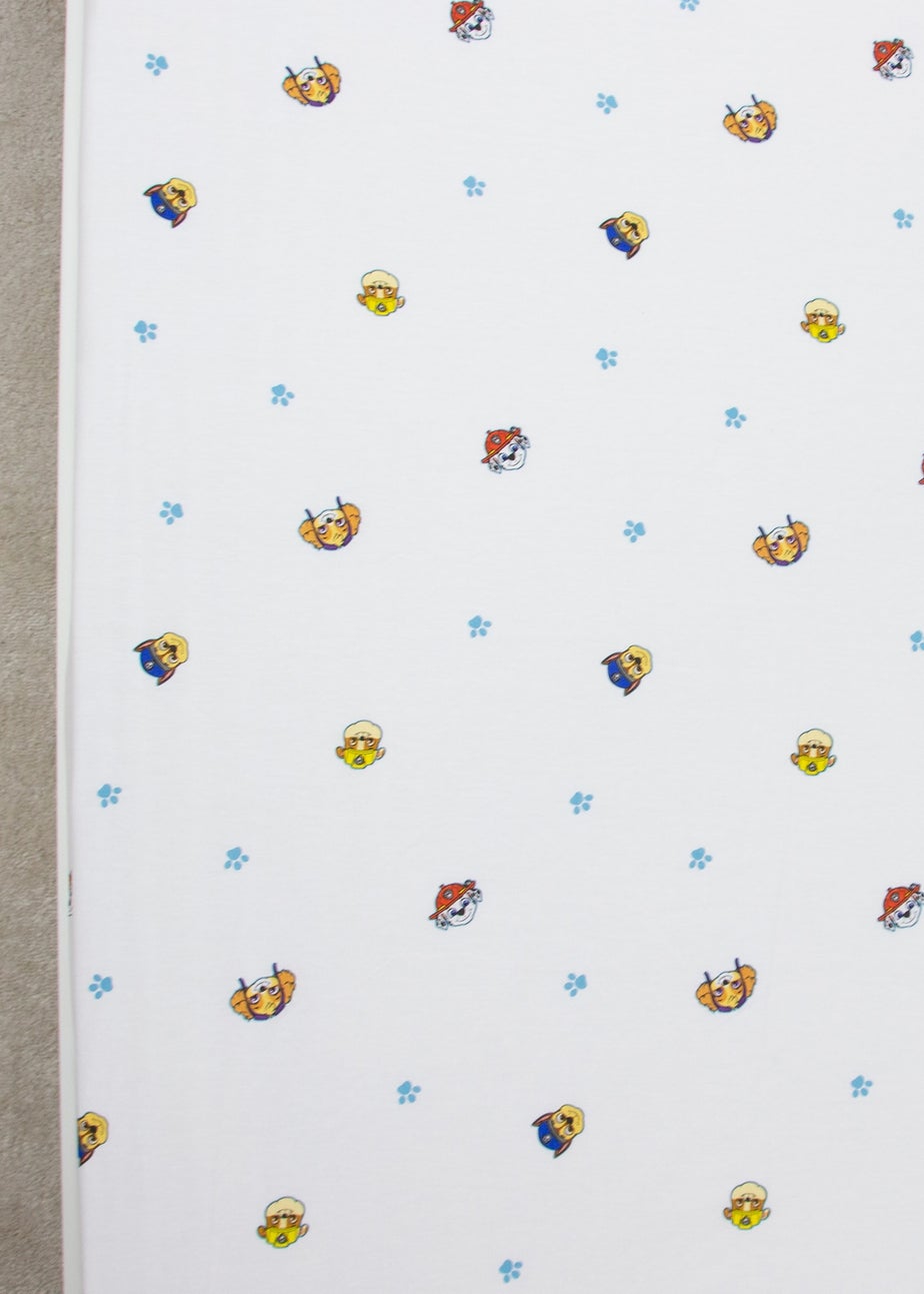 Paw Patrol White Missions Fitted Sheet