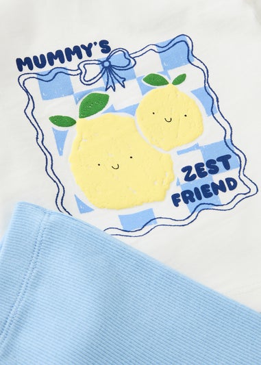 Baby Lemon T-Shirt & Flared Leggings Set (Newborn-23mths)