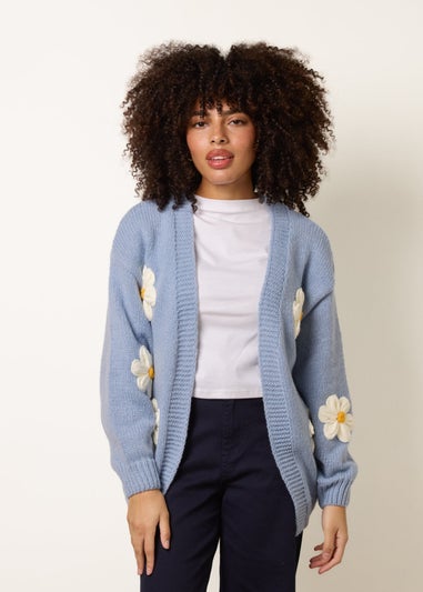 Blue Vanilla Blue Daisy Cardigan