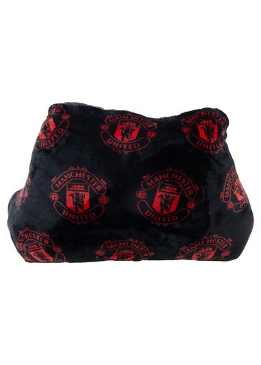 Manchester United FC Applause Black Cuddle Cushion