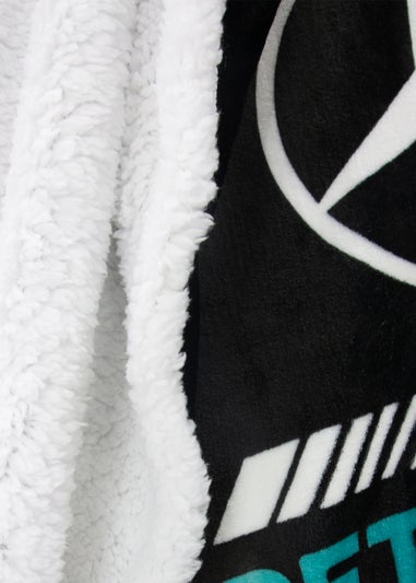 Mercedes AMG Petronas Jets Sherpa Fleece Blanket