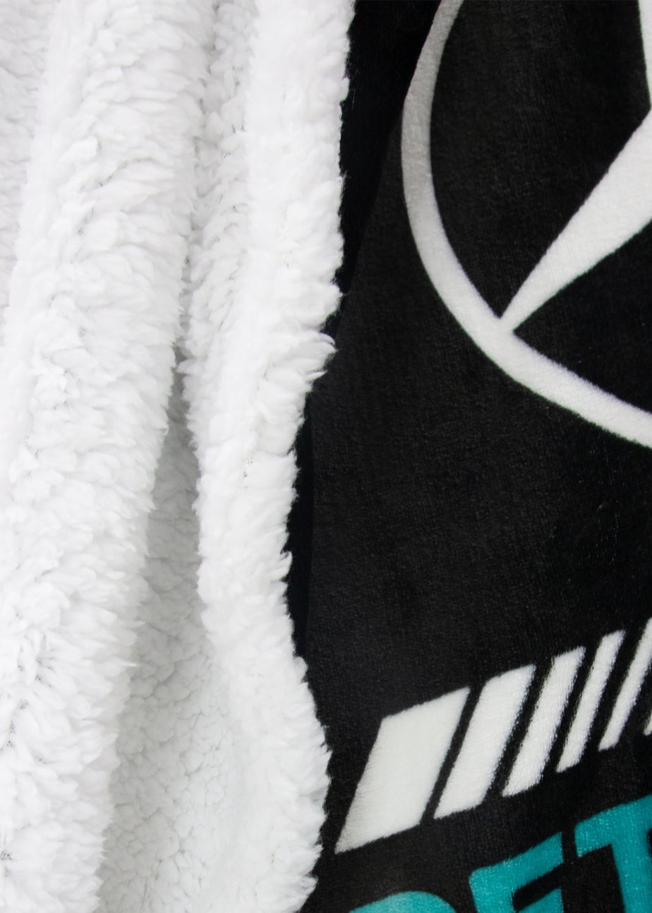 Mercedes AMG Petronas Jets Sherpa Fleece Blanket