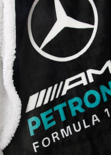 Mercedes AMG Petronas Jets Sherpa Fleece Blanket