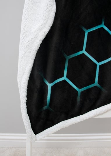 Mercedes AMG Petronas Jets Sherpa Fleece Blanket