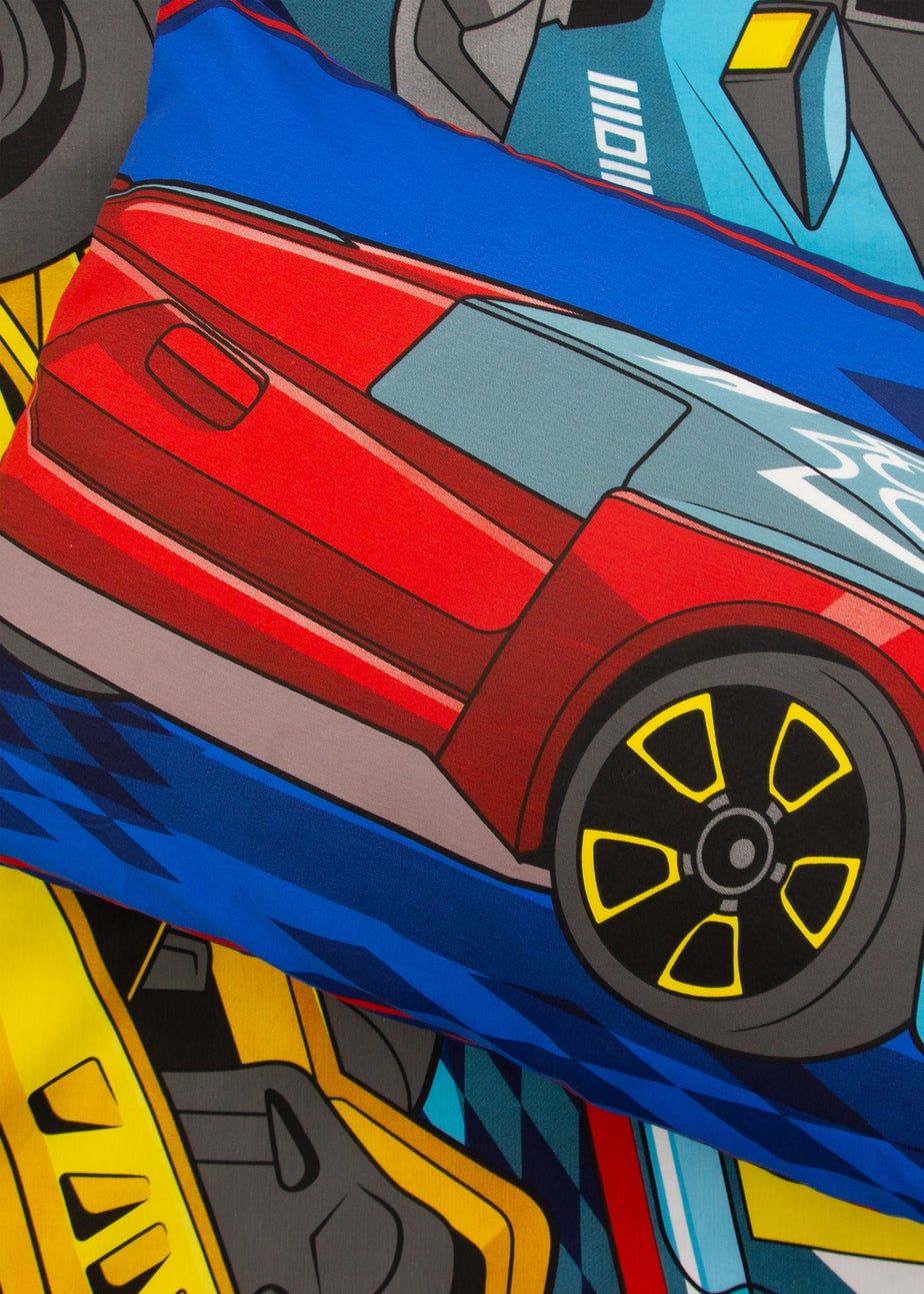 Hot Wheels Multicolour Motorway Duvet Cover