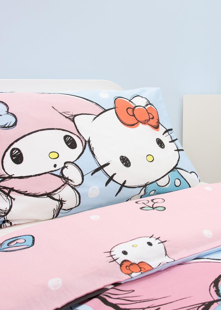 Hello Kitty Sugar Blue Duvet Cover