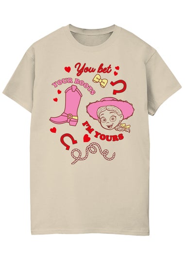 Disney Toy Story Jessie I Love You Sand Graphic Boyfriend Fit T-Shirt