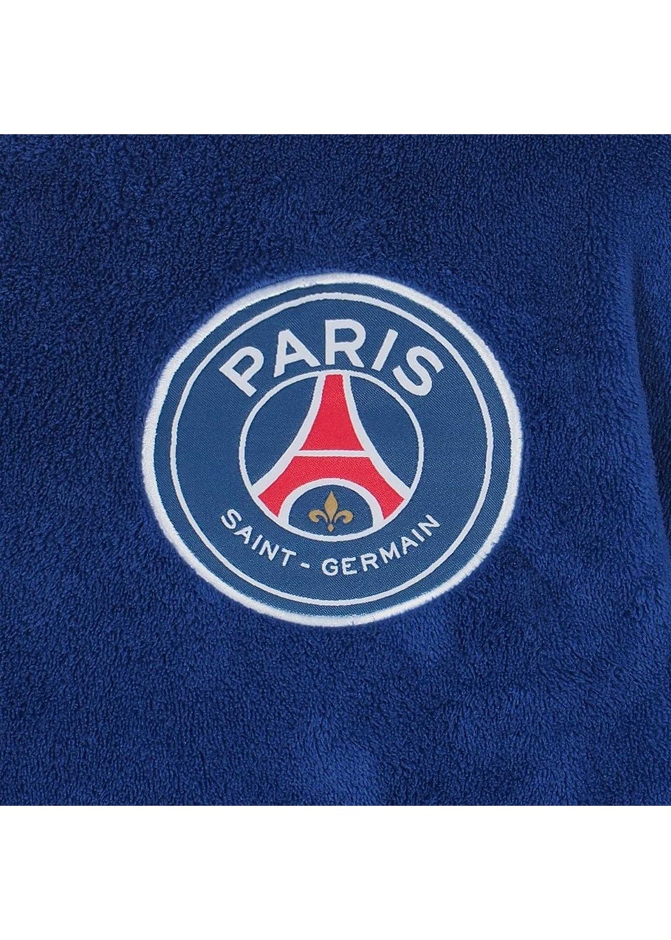 Paris Saint Germain Blue FC Crest Fleece Dressing Gown