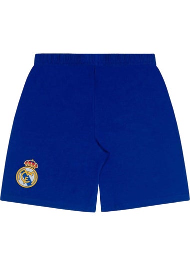 Real Madrid Boys Dark Blue CF Short Pyjama Set (2-13yrs)