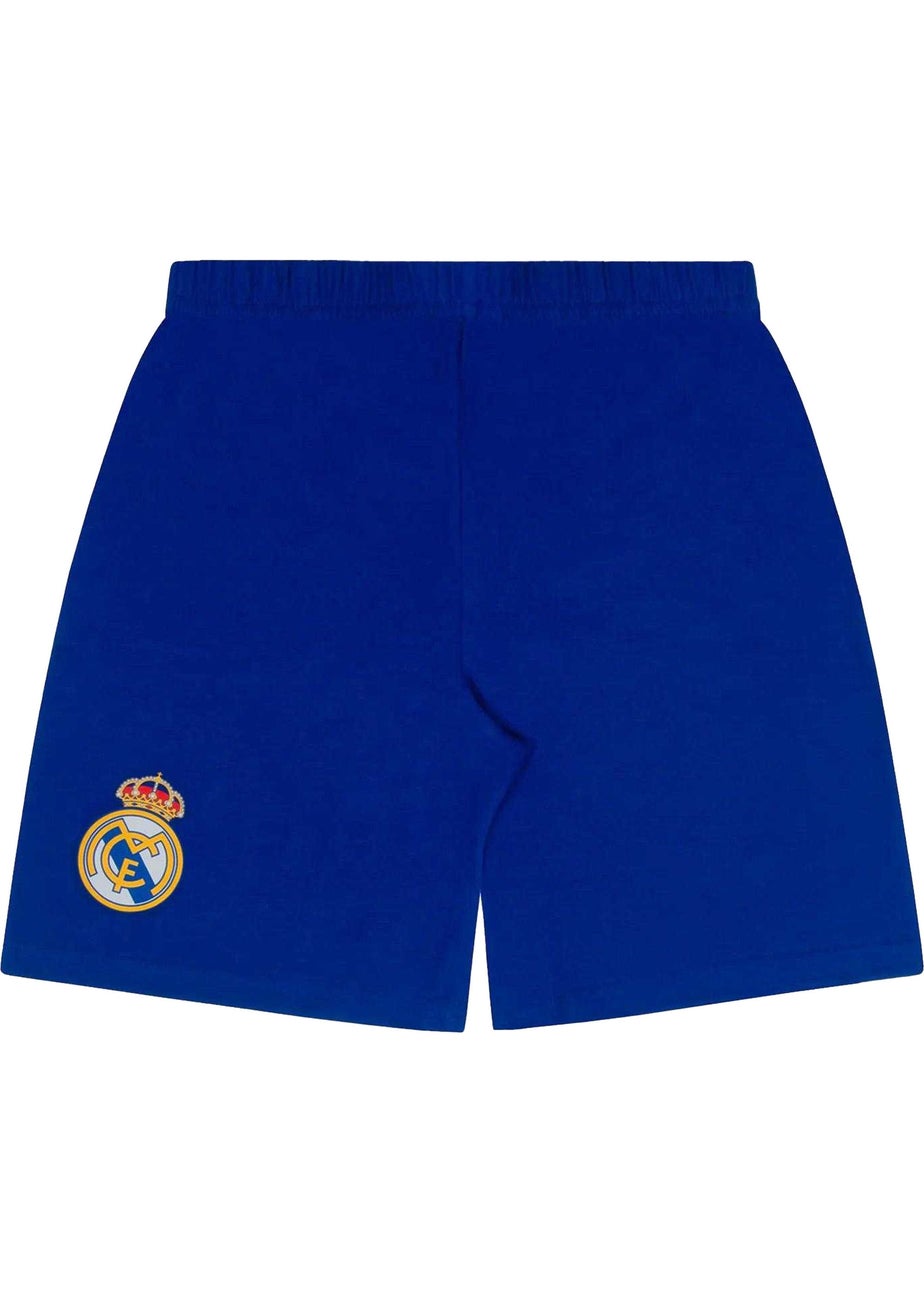 Real Madrid Boys Dark Blue CF Short Pyjama Set (2-13yrs)