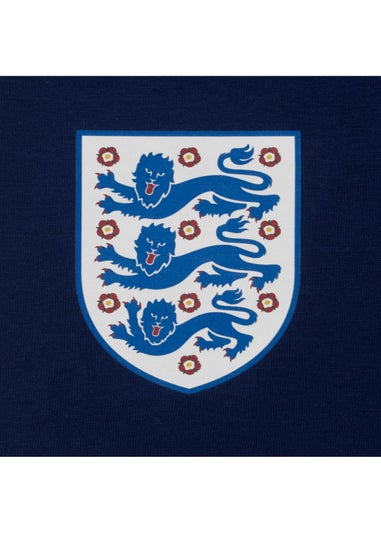 England FA Boys White Short Pyjama Set (6-13yrs)