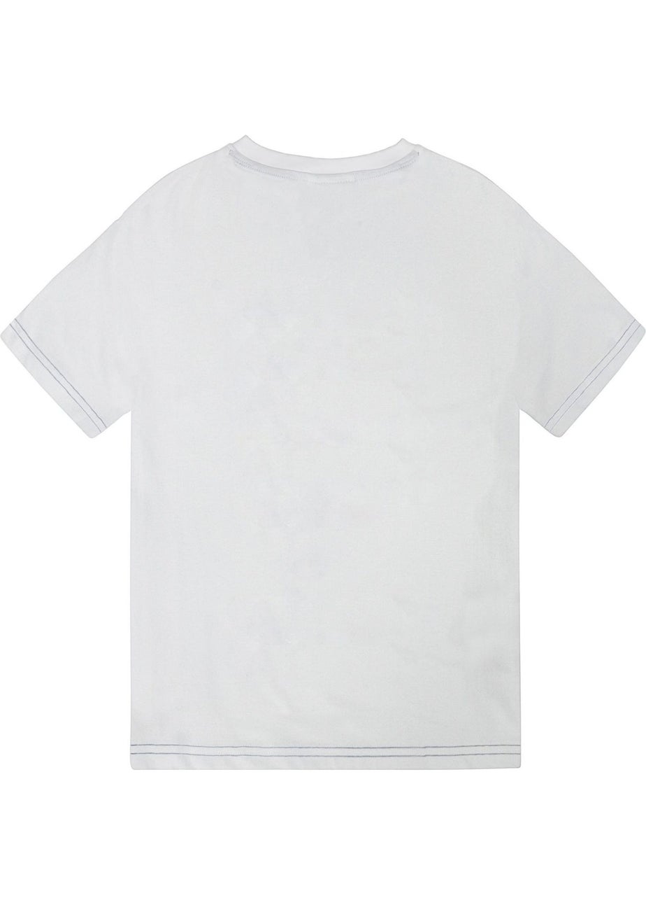 England FA Boys White Short Pyjama Set (6-13yrs)