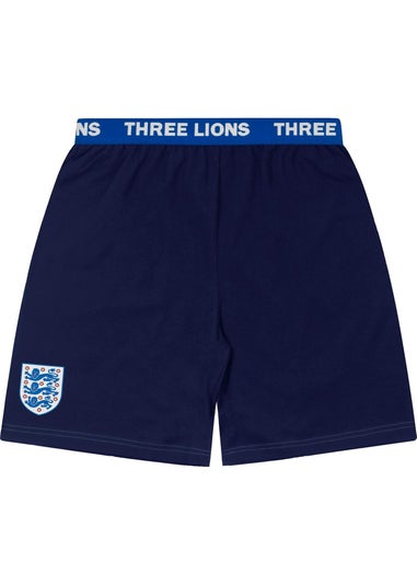 England FA Boys White Short Pyjama Set (6-13yrs)