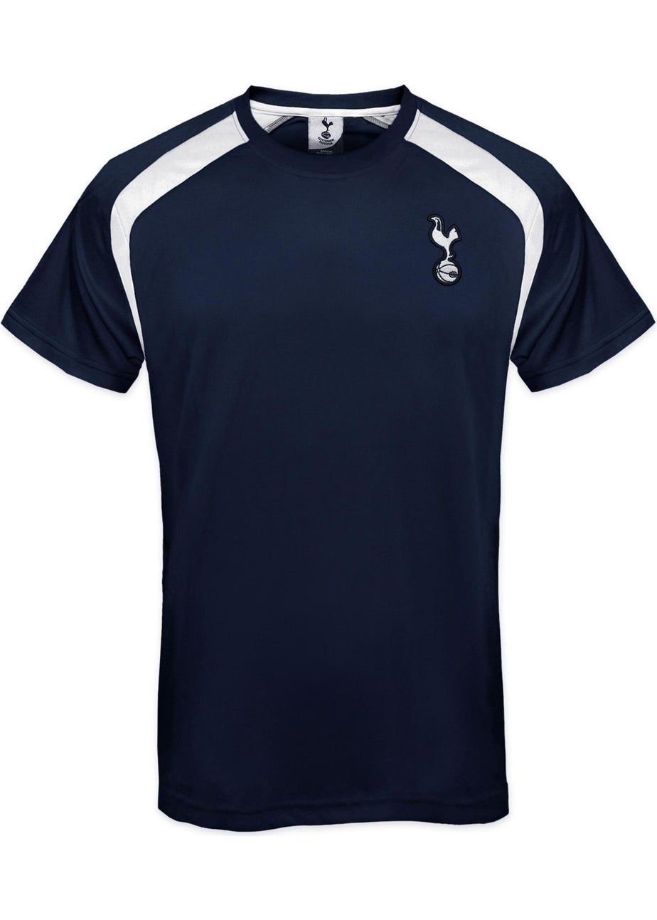 Tottenham Hotspur FC Boys Navy Son 7 T-Shirt (6-13yrs)