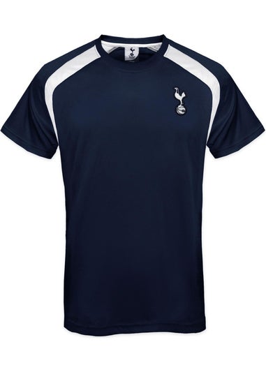 Tottenham Hotspur FC Boys Navy Son 7 T-Shirt (6-13yrs)