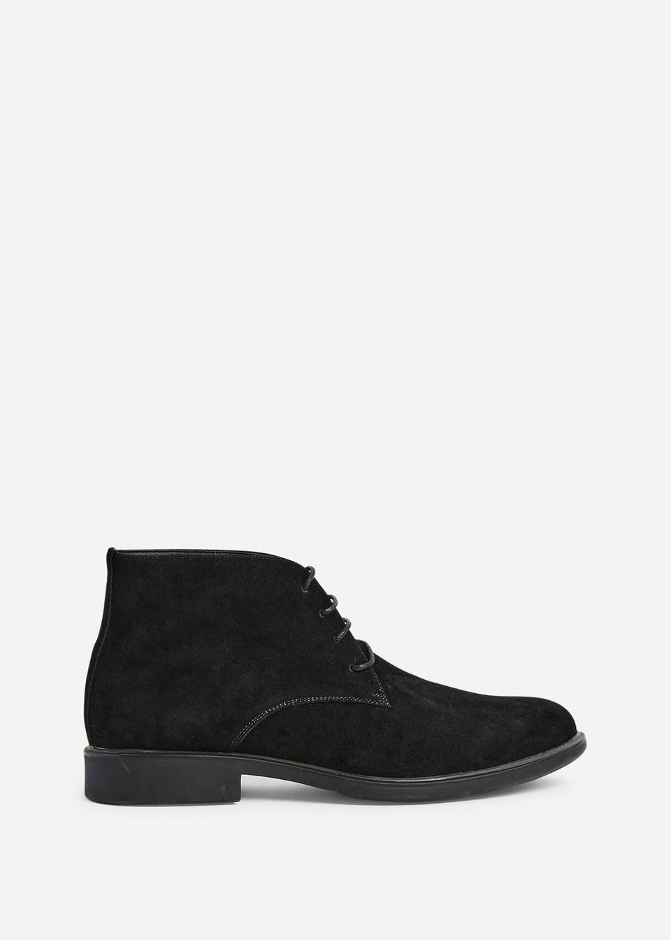 Linzi Francesco Mens Black Suede Chukka Boots