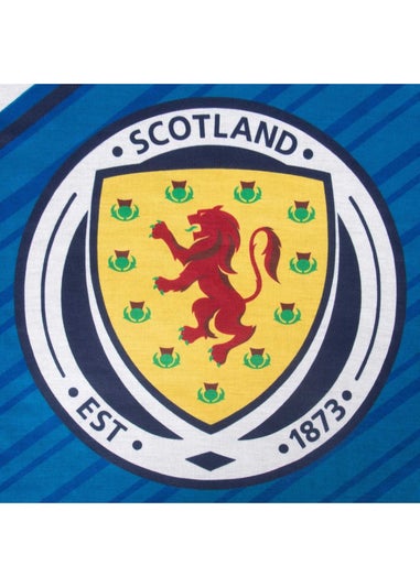 Scotland FA Boys Navy Scottish FA Sublimation Long Pyjama Set (3-14yrs)