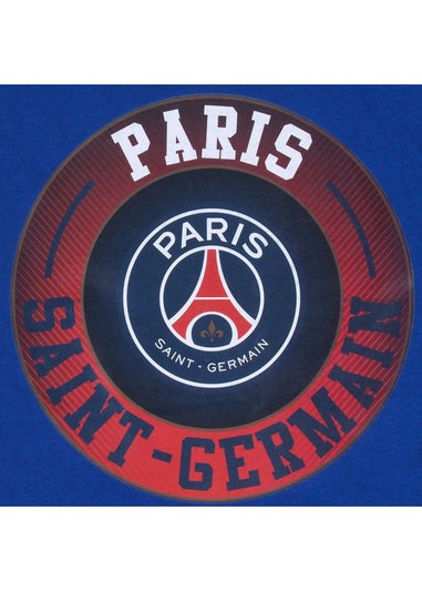 Paris Saint Germain Boys Blue FC Crest Long Pyjama Set (4-6yrs)