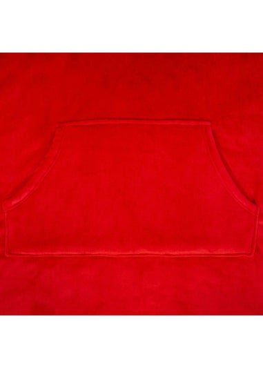 Manchester United FC Red Crest Oversized Blanket Hoodie