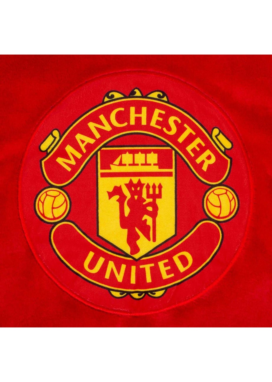 Manchester United FC Red Crest Oversized Blanket Hoodie