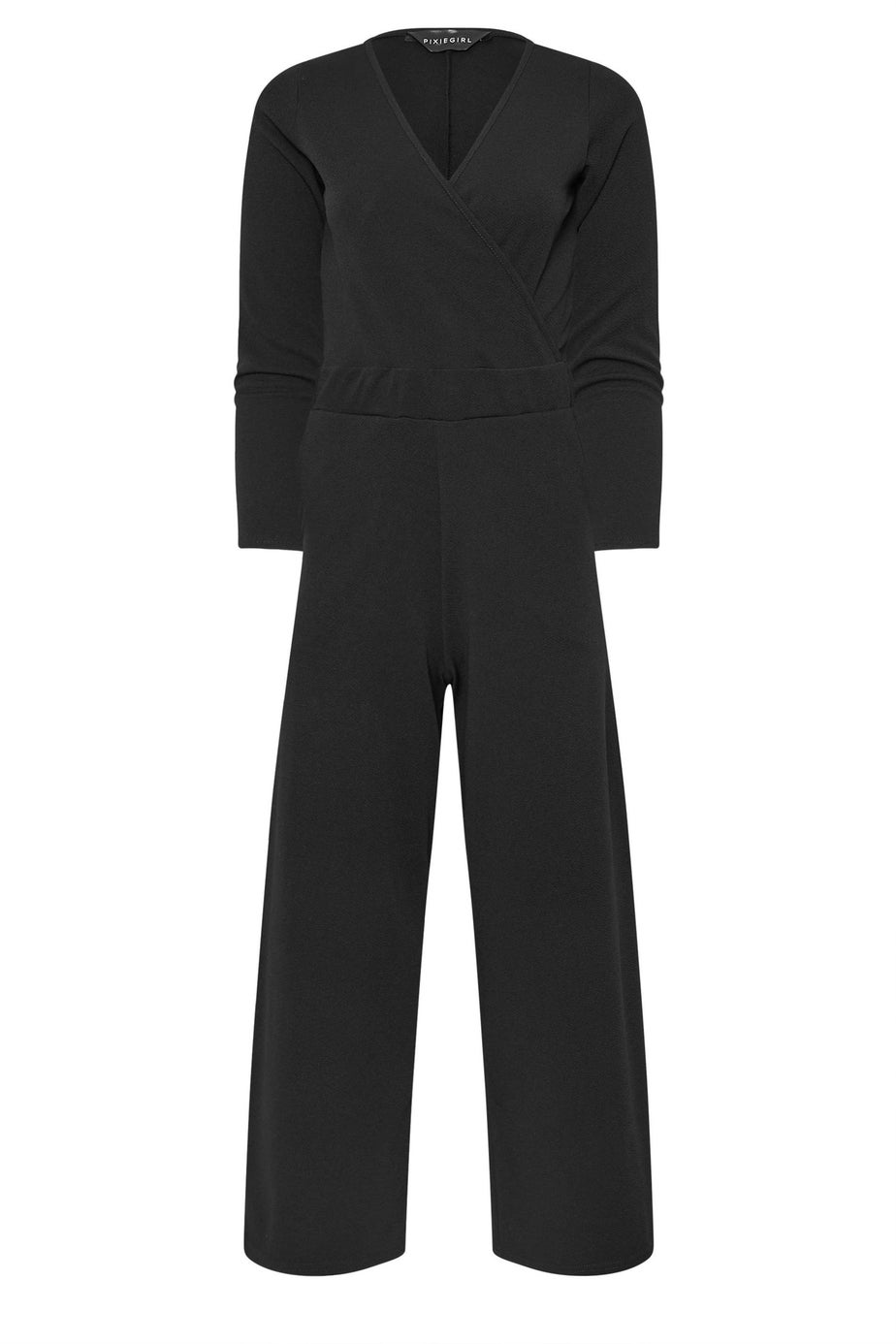 PixieGirl Petite Black Wide Leg Jumpsuit