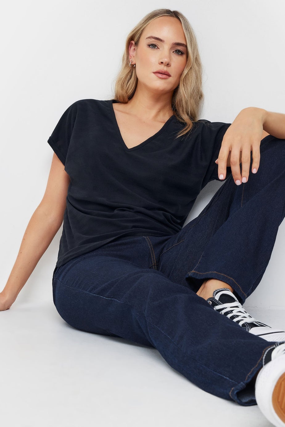 Long Tall Sally Blue Straight Leg Jeans