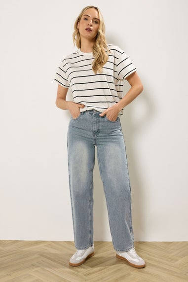 Long Tall Sally Light Blue Wash Carrot Jeans
