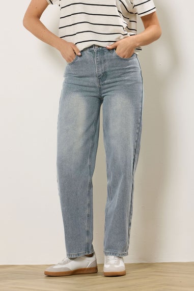 Long Tall Sally Light Blue Wash Carrot Jeans