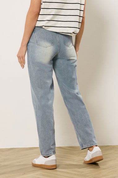 Long Tall Sally Light Blue Wash Carrot Jeans