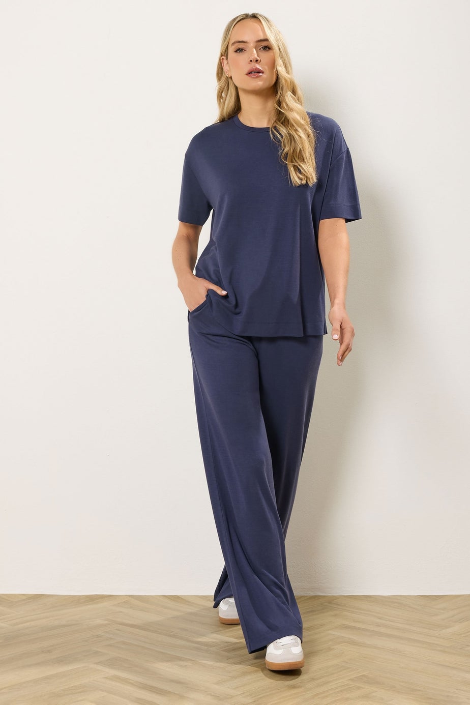 Long Tall Sally Navy Blue Premium T-Shirt