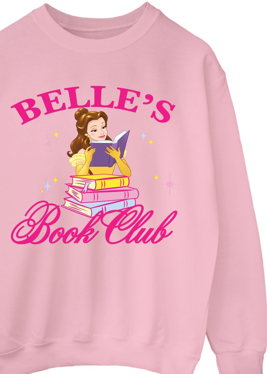 Disney Belle Book Club Pink Graphic Sweatshirt
