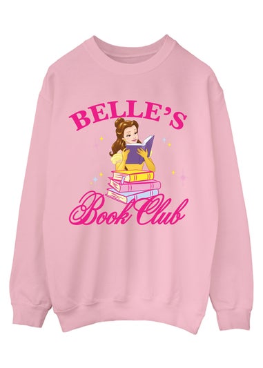 Disney Belle Book Club Pink Graphic Sweatshirt