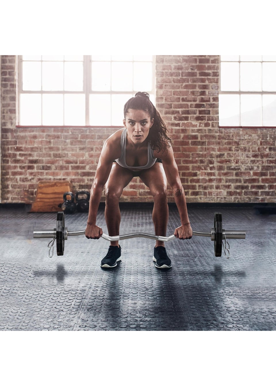 SPORTNOW Olympic Weight Plates Set with 2"/5cm Holes for Home Gym