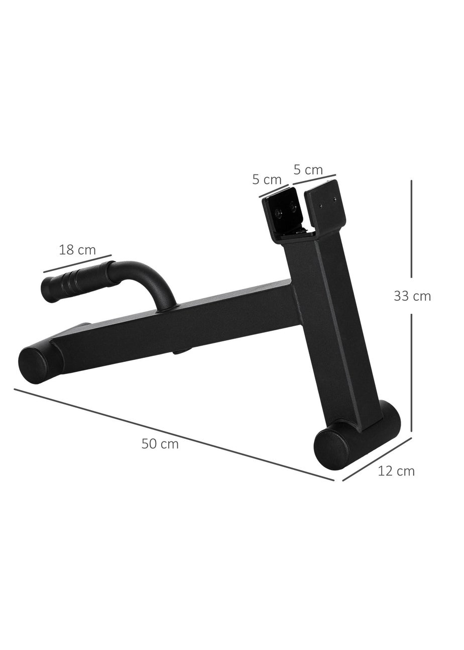 SPORTNOW Deadlift Barbell Jack for Loading, Unloading Barbell Plates