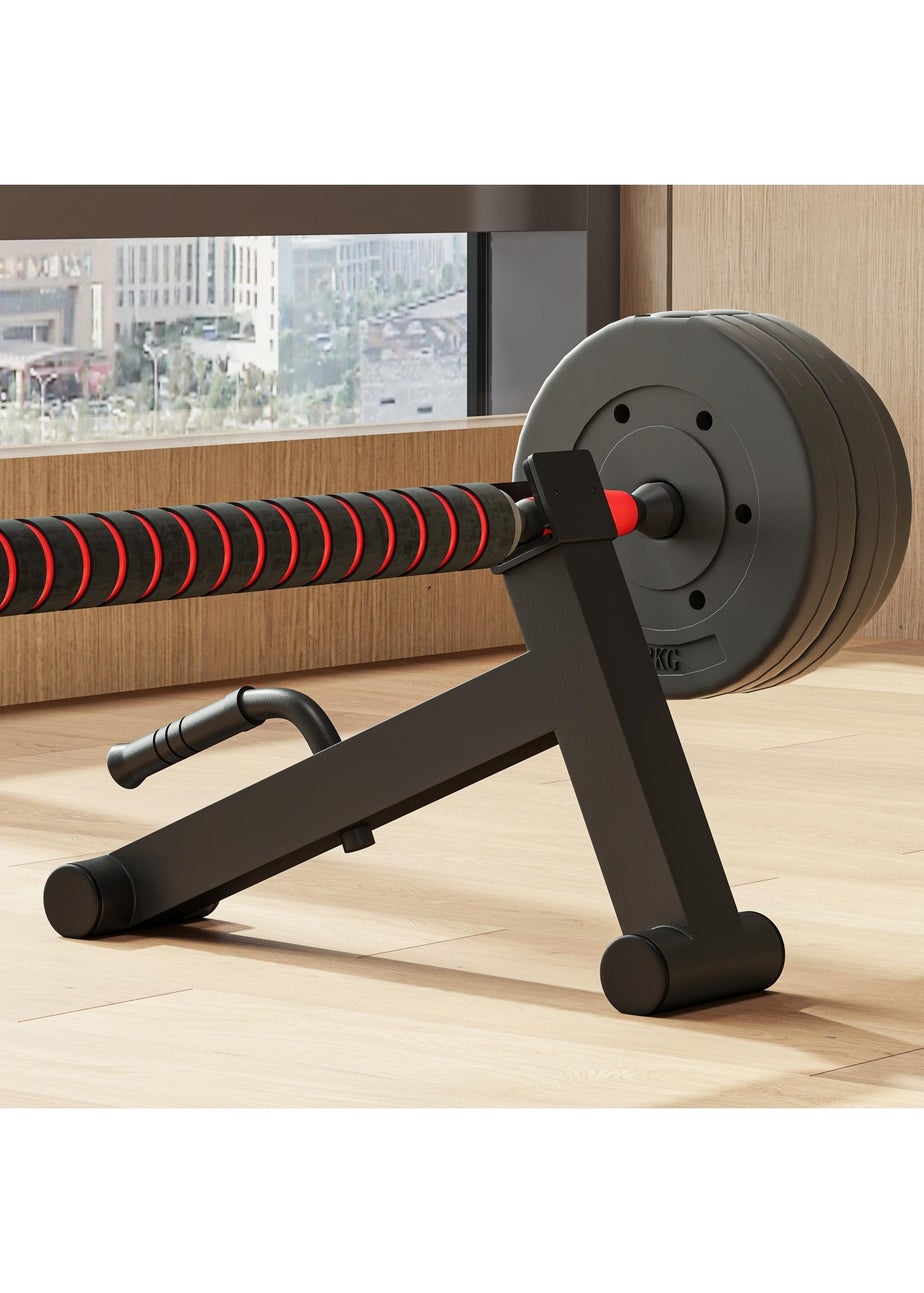 SPORTNOW Deadlift Barbell Jack for Loading, Unloading Barbell Plates