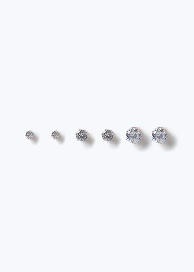 Muse 3 Pack Gold Crystal Stud Earrings