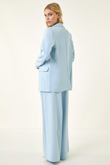 Roman Light Blue Lightweight Relaxed Blazer
