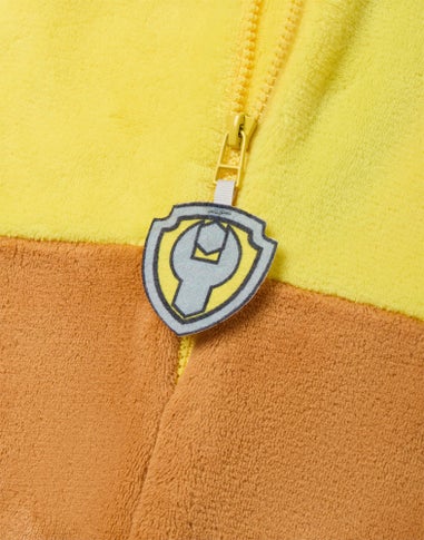 Vanilla Underground Paw Patrol Unisex Kids Yellow Rubble Onesie (2-7 Years)