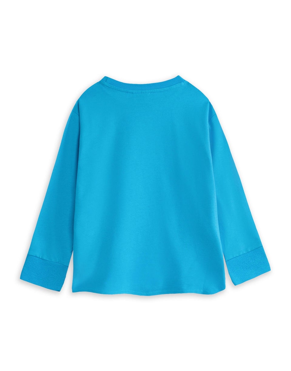 Vanilla Undergroud Mr. Men & Little Miss Boys Blue Mr Bump Long Pyjama Set (2-8 Years)