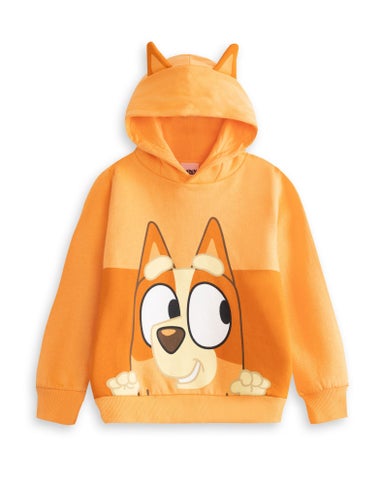 Vanilla Underground Bluey Unisex Kids Brown Bingo Hoodie (18 mnths - 7 years)