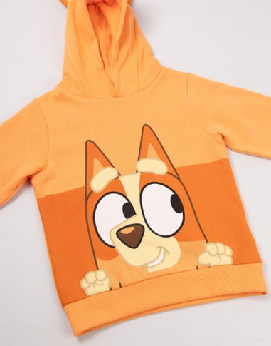 Vanilla Underground Bluey Unisex Kids Brown Bingo Hoodie (18 mnths - 7 years)