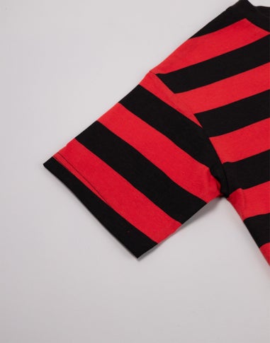 Vanilla Underground Beano Boys Red Dennis The Menace T-Shirt (5-12 Years)