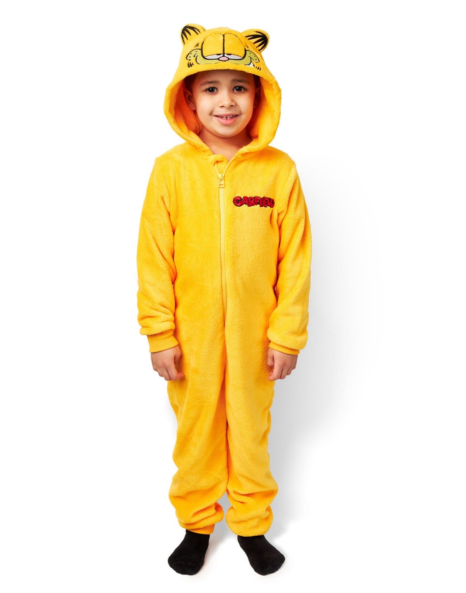 Vanilla Underground Garfield Unisex Kids Multicoloured Onesie (3-14 Years)